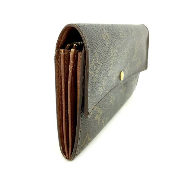 Louis Vuitton Monogram Portefeiulle Sarah Long Bifold Wallet - Picture 2 of 8
